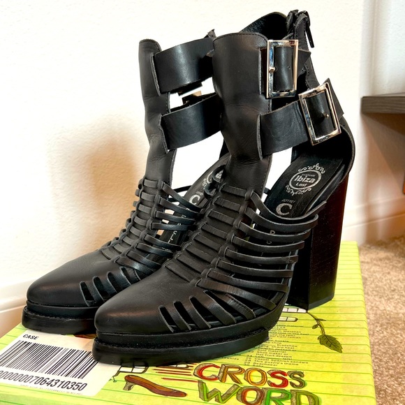 Jeffrey Campbell Cantu Caged Heels 